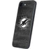 NFL Miami Dolphins Black & White iPhone 16e Skin